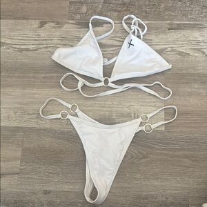 Boutine LA White One Piece Swimwear